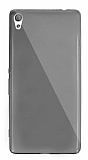 Dafoni Aircraft Sony Xperia XA Ultra Sper nce effaf Siyah Silikon Klf