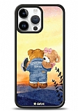 Dafoni Art iPhone 14 Pro Max Sunset Teddy Bears Klf