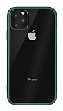 Dafoni Clear Union iPhone 11 Pro Ultra Koruma Yeil Klf