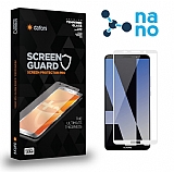 Dafoni Huawei Mate 10 Pro Nano Premium Beyaz Ekran Koruyucu