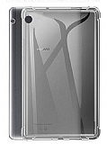 Dafoni Hummer Huawei MediaPad T5 10 in Ultra Koruma Silikon Kenarl effaf Klf