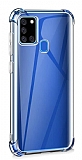 Dafoni Hummer Samsung Galaxy A21s Ultra Koruma Silikon Kenarl effaf Klf