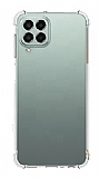 Dafoni Hummer Samsung Galaxy M33 Ultra Koruma Silikon Kenarl effaf Klf