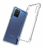 Dafoni Hummer Samsung Galaxy S10 Lite Ultra Koruma Silikon Kenarl effaf Klf