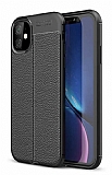 Dafoni Liquid Shield Premium iPhone 11 Siyah Silikon Klf