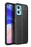 Dafoni Liquid Shield Premium Oppo A96 Siyah Silikon Klf