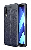 Dafoni Liquid Shield Premium Samsung Galaxy A7 2018 Lacivert Silikon Klf