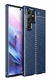 Dafoni Liquid Shield Samsung Galaxy S22 Ultra 5G Sper Koruma Lacivert Klf