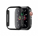 Dafoni Metallic Apple Watch 7 Siyah Klf 45 mm