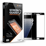 Dafoni Samsung Galaxy Note FE Tempered Glass Premium Siyah Curve Cam Ekran Koruyucu
