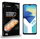 Dafoni Vivo Y35 Tempered Glass Premium Cam Ekran Koruyucu