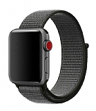 Eiroo Apple Watch 4 / Watch 5 Kuma Siyah Kordon (38 mm)