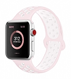 Eiroo Apple Watch 4 / Watch 5 Pembe Spor Kordon (40 mm)