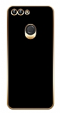 Eiroo Borderline Huawei P Smart 2018 Kamera Korumal Siyah Silikon Klf
