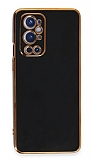 Eiroo Borderline OnePlus 9 Pro Kamera Korumal Siyah Silikon Klf
