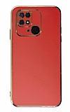 Eiroo Borderline Xiaomi Redmi 10C Kamera Korumal Krmz Silikon Klf
