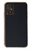 Eiroo Borderline Xiaomi Redmi 10 Kamera Korumal Siyah Silikon Klf