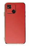 Eiroo Borderline Xiaomi Redmi 10A Kamera Korumal Krmz Silikon Klf