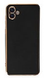 Eiroo Borderline Samsung Galaxy A04e Kamera Korumal Siyah Silikon Klf