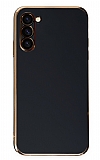 Eiroo Borderline Samsung Galaxy S23 Kamera Korumal Siyah Silikon Klf