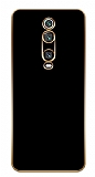 Eiroo Borderline Xiaomi Mi 9T Kamera Korumal Siyah Silikon Klf