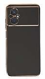 Eiroo Borderline Xiaomi Poco M5 Kamera Korumal Siyah Silikon Klf