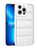 Eiroo Bubble Color iPhone 13 Pro Max Silver Silikon Klf