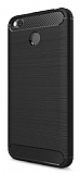 Eiroo Carbon Shield Xiaomi Redmi 4X Ultra Koruma Siyah Klf