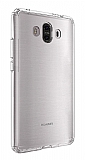 Eiroo Clear Hybrid Huawei Mate 10 Silikon Kenarl effaf Rubber Klf