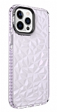 Eiroo Color Crystal iPhone 13 Pro Max Mor Silikon Klf