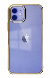 Eiroo Color Series iPhone 12 / 12 Pro 6.1 in Gold Rubber Klf