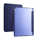 Eiroo Fold Apple iPad 10.2 (2021) Kalemlikli Standl Lacivert Klf
