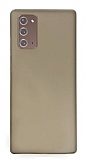 Eiroo Ghost Thin Samsung Galaxy Note 20 Sper nce effaf Siyah Rubber Klf