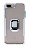 Eiroo Guard iPhone 7 Plus / 8 Plus Ultra Koruma Beyaz Klf