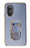 Eiroo Huawei Nova 9 SE Baby Panda Standl Mavi Silikon Klf