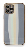 Eiroo Hued iPhone 11 Pro Cam Gri Rubber Klf