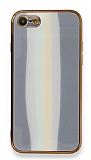 Eiroo Hued iPhone SE 2022 Cam Gri Rubber Klf