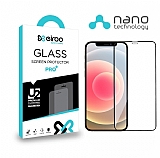 Eiroo iPhone 12 / 12 Pro Full Mat Nano Ekran Koruyucu