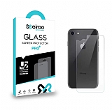Eiroo iPhone SE 2022 Tempered Glass Arka Cam Gvde Koruyucu