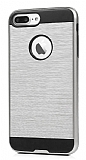 Eiroo Iron Shield iPhone 7 Plus Ultra Koruma Silver Klf