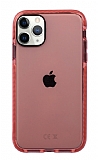 Eiroo Jelly iPhone 11 Pro Max Krmz Silikon Klf
