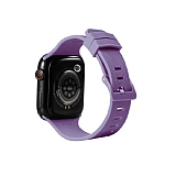 Eiroo KRD-23 Apple Watch Lila Silikon Kordon (44 mm)