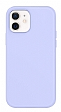 Eiroo Lansman iPhone 12 / iPhone 12 Pro 6.1 in Lila Silikon Klf