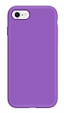 Eiroo Lansman iPhone 6 Plus / 6S Plus Mor Silikon Klf