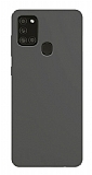 Eiroo Lansman Samsung Galaxy A21s Gri Silikon Klf