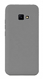 Eiroo Lansman Samsung Galaxy J4 Plus Gri Silikon Klf