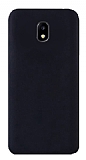 Eiroo Lansman Samsung Galaxy J7 Pro 2017 Siyah Silikon Klf