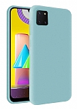 Eiroo Lansman Samsung Galaxy Note 10 Lite Mavi Silikon Klf