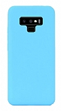 Eiroo Lansman Samsung Galaxy Note 9 Mavi Silikon Klf