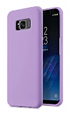 Eiroo Lansman Samsung Galaxy S8 Plus Lila Silikon Klf